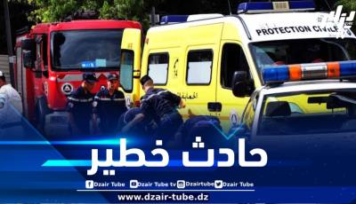 11 جريحاً في حادث مرور بسكيكدة