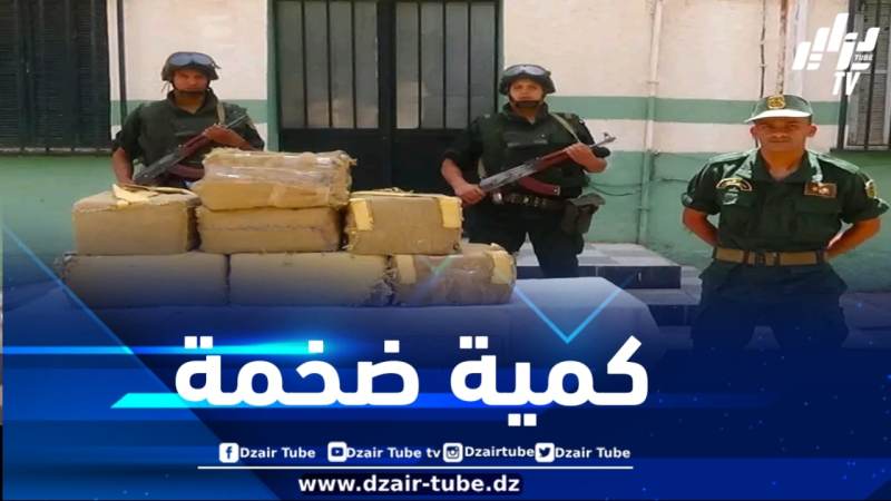 إحباط محاولات إدخال أزيد من 03 قناطير من الكيف المعالج عبر الحدود مع المغرب