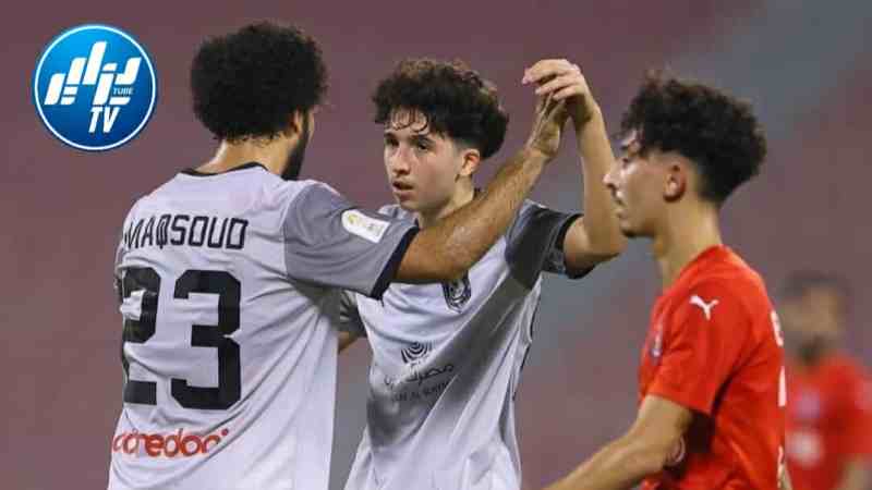 ادم بلماضي ضمن تدريبات الفريق الأول للدحيل