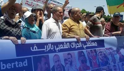 أصوات ترتفع وتطالب بالإفراج عن معتقلي الريف على خلفية الوضع الصحي الحرج لوالد ناصر الزفزافي
