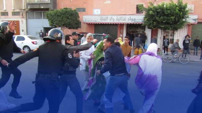 الجمعية المغربية لحقوق الإنسان تستنكر منع المخزن للمسيرات والوقفات الاحتجاجية المطالبة بحق المغاربة في الحصول على مياه الشرب