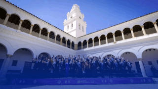 وزير المجاهدين يشارك في الاحتفال بالذكرى المئوية الثانية لاستقلال بوليفيا