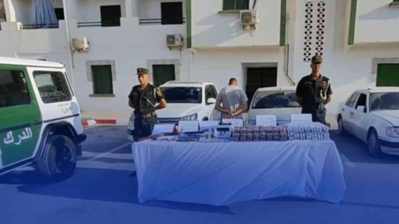 حجز أزيد من 65 ألف كبسولة بريقابالين وبندقية صيد بتبسة