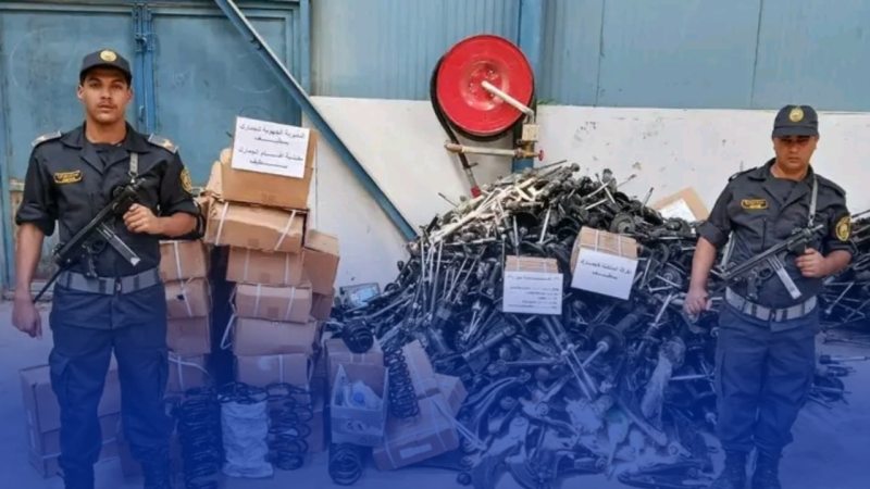 حجز قطع غيار مستعملة وأقراص مهلوسة بسطيف
