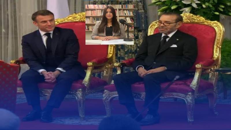 الاعلامية المغربية دنيا فيلالي: الإليزيه غير راضٍ عن ملك المخزن ومحيطه