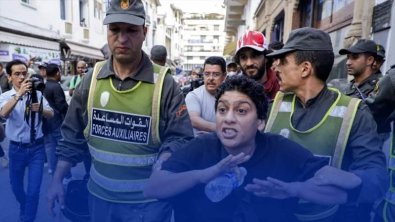 أحرار الشعب المغربي ينهضون للدفاع عن “جيل زد” ضدّ القمع ويصرخون رفضًا للاعتقالات وسطوة “المخزن”