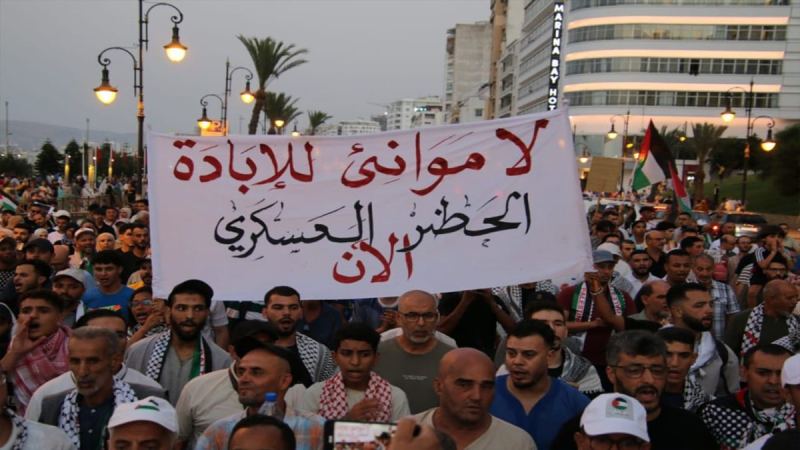 حقوقيون يكشفون إصرار المخزن على توريط الموانئ المغربية في جرائم الإبادة على غزة