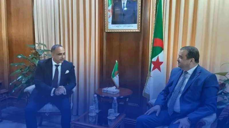 وزير الطاقة والمناجم يستقبل نائب رئيس شركة هاليبرتون العالمية لشمال إفريقيا