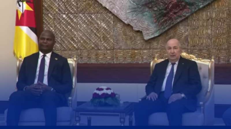 رئيس الجمهورية يخص نظيره الموزمبيقي باستقال رسمي برئاسة الجمهورية