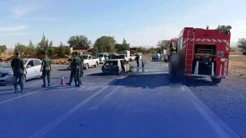 المدية : متوفى و06 جرحى في حادث مرور بالعمارية