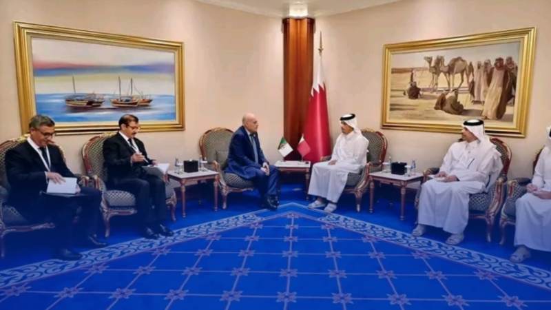 الوزير عطاف يعبر لنظيره القطري عن تضامن الجزائر التام مع دولة قطر على إثر العدوان الاسرائيلي