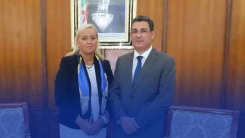 وزير الصحة يستقبل مستشارة التعاون وتطوير المساعدة الإنسانية بديوان الوزير الأول لجمهورية سلوفينيا