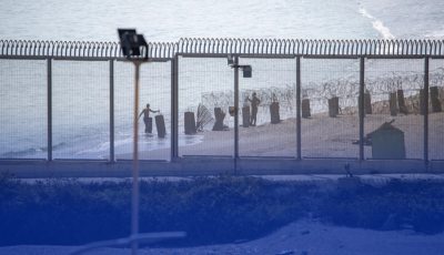 انتشار أمني مكثف على حدود سبتة تحسباً لمحاولة عبور جماعي من المغرب