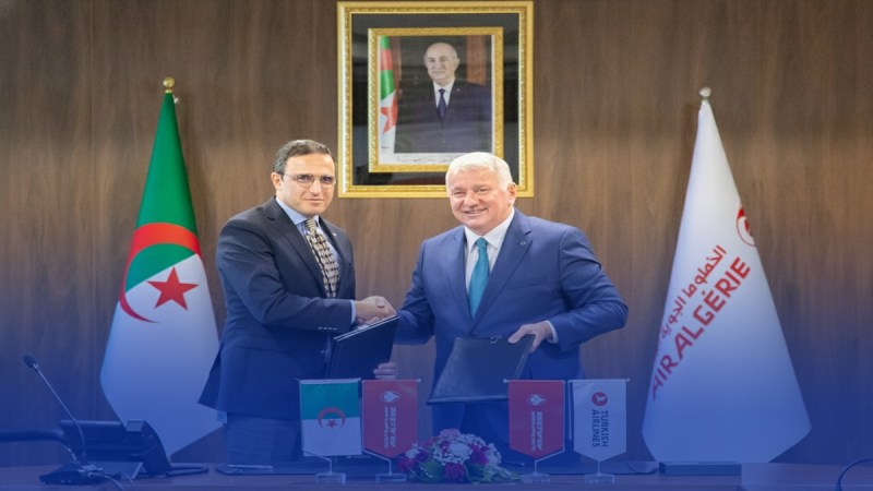 الخطوط الجوية الجزائرية والخطوط التركية تعززان شراكتهما الاستراتيجية بتوقيع مذكرة تفاهم جديدة