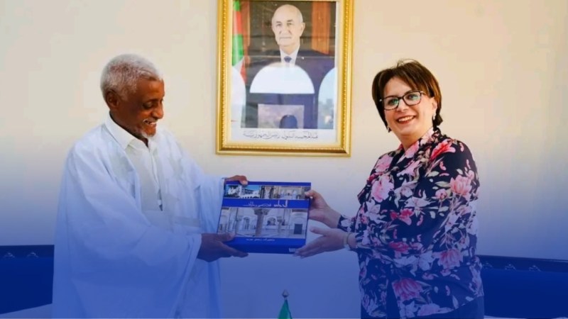 وزيرة الثقافة تستقبل رئيس مهرجان لحويطات الدولي للثقافة والتنمية
