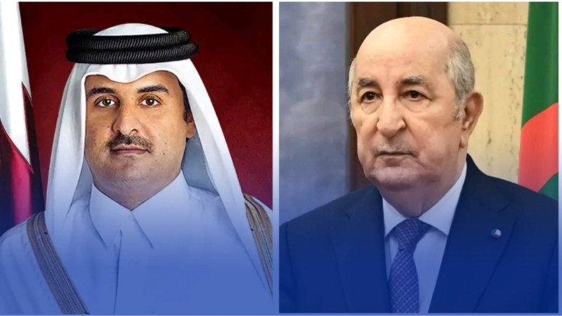 رئيس الجمهورية يعزي أمير دولة قطر