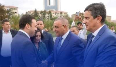 الوزير جلاوي يشرف على وضع الطريق الرابط بين 5 جويلية وخرايسية في شطريه الأول والثاني حيز الخدمة