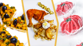 أطباق رئيسية ومحليات ومقبلات بلمسة عصرية