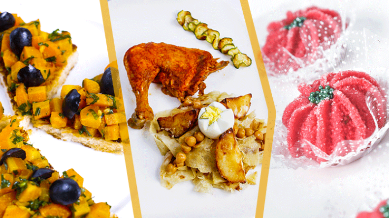 أطباق رئيسية ومحليات ومقبلات بلمسة عصرية