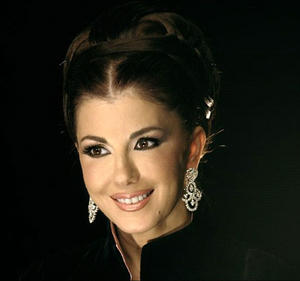 Majida Al Roumi spends her vacation in France