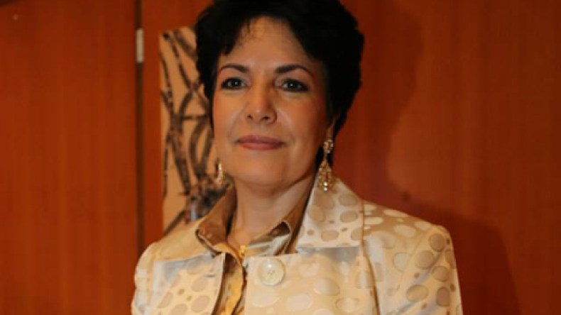 التشكيلية المغتربة “بديعة عزيزي”: شعاع التجريد