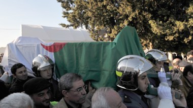 جنازة الراحل، المجاهد عبد الحميد مهري