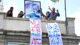 اقتحام السفارة الفلسطينية بالجزائر من طرف أعضاء الجالية