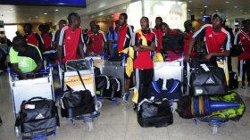 منتخب رواندا يصل إلى الجزائر