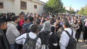 مسيرة احتجاجية لطلبة البكالوريا بالعاصمة