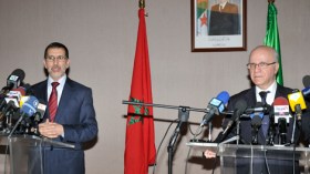 مدلسي والعثماني في ندوة صحفية مشتركة