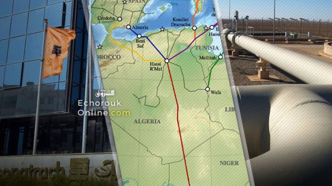سوناطراك تنتزع الأغلبية في أنبوب الغاز “ميدغاز”