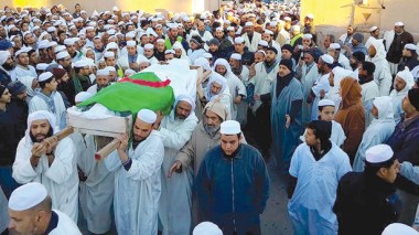 Ibadite and Malikite residents attend funerals of man killed in clashes in Ghardaia