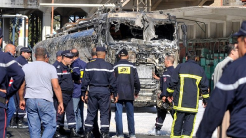 حريق مهول يحوّل مقر نفطال الجديد في الشلف  إلى رماد