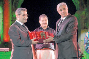 Football club ES Setif honors Ali Fodhil and MBCâ€™s Mustapha Al Agha