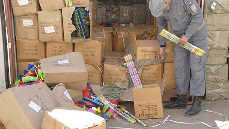 الدرك يحجز أكثر من 100 ألف مفرقعة بسطيف