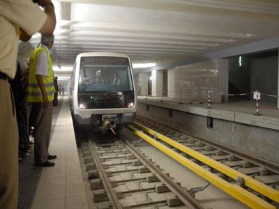 Le Métro d’Alger opérationnel en 2011
