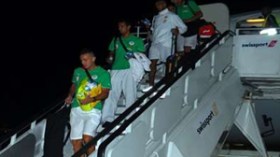 المنتخب الوطني  يصل في سلام إلى دار السلام… و يجري أول حصة تدريبية