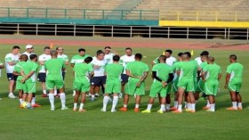 Mali-Algérie : unique séance d'entraînement des Verts à Bamako