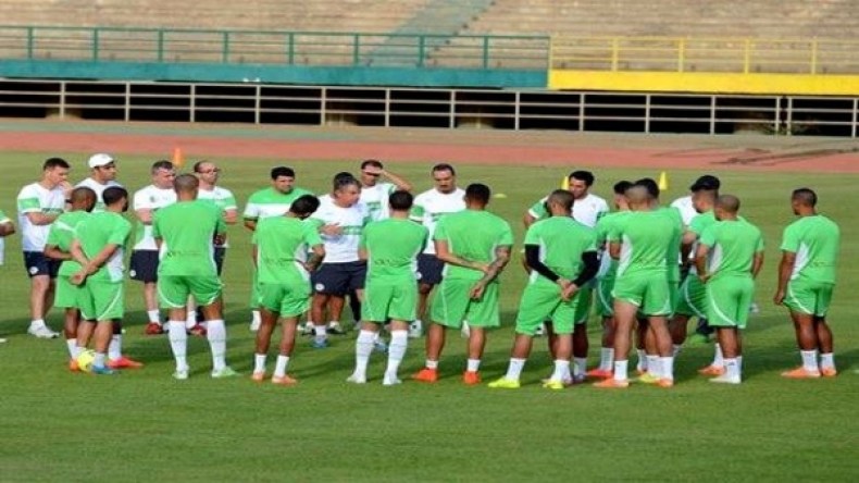 Mali-Algérie : unique séance d'entraînement des Verts à Bamako