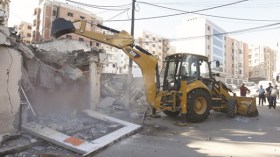 تهديم 50 بيتا قصديريا شاغرا بالقليعة وإعادة التحقيق في قائمة المرحلين