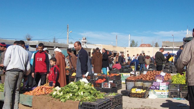 سوق الجملة للخضر والفواكه مؤجل إلى إشعار آخر