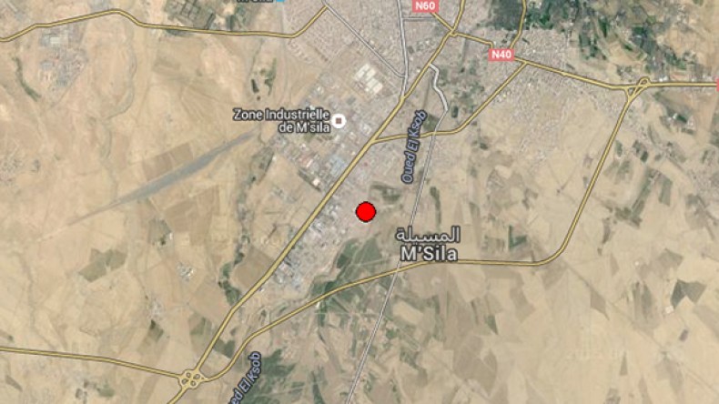 هزة أرضية بقوة 3.9 درجات تضرب المسيلة