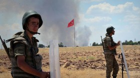 8 قتلى في اشتباكات للجيش التركي بعفرين