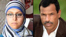 وقفة ترحم على الإعلاميين فوزي حوامدي وسكينة بلعروسي بالوادي