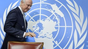 دي ميستورا يتساءل: أين هو التزام ترامب بالوضع السوري؟