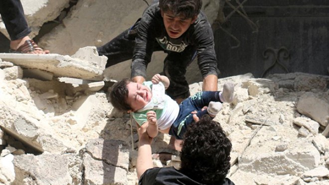 الجيش السوري يشن غارات جوية كثيفةعلى شرق حلب