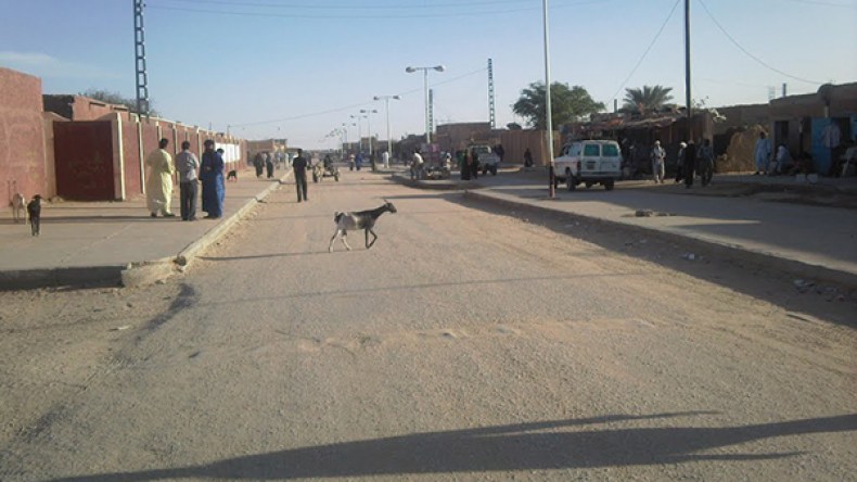 انقطاع الكهرباء يخرج سكان برج باجي مختار للشارع