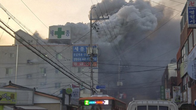كوريا الجنوبية: عشرات القتلى جراء نشوب حريق بمستشفى