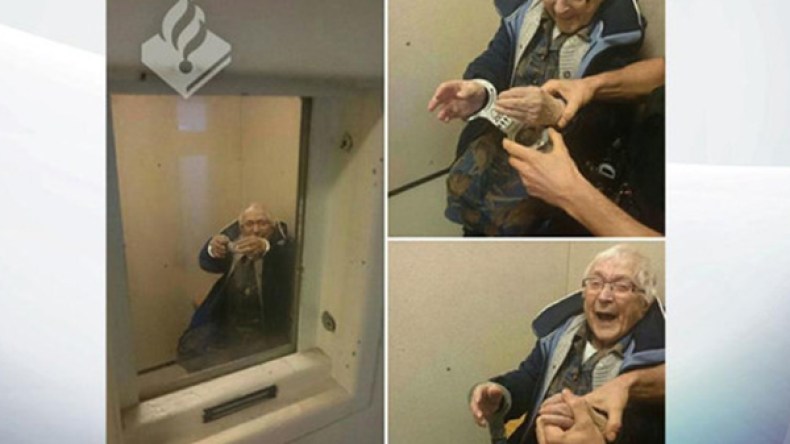 عجوز في 99 من عمرها تحلم بدخول السجن؟