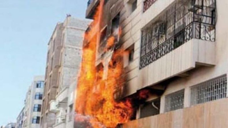 مختل عقليا يتسبب في اندلاع حريق بمسكنه في وهران !